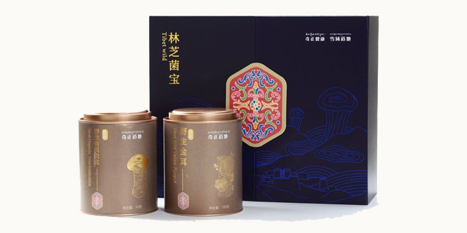 林芝菌寶——有機(jī)松茸、金耳禮盒